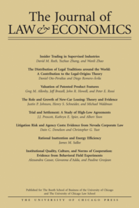 Journal of Law and Economics